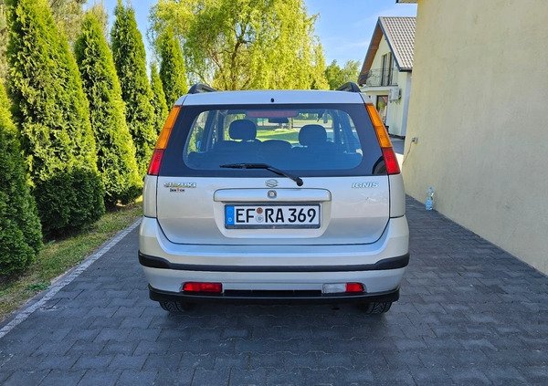 Suzuki Ignis cena 13500 przebieg: 109000, rok produkcji 2005 z Puławy małe 172